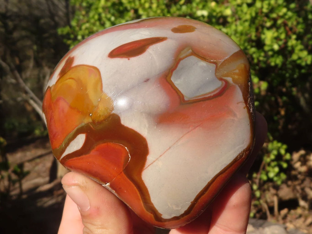 Polished Polychrome Jasper Domed Pieces  x 4 From Madagascar - Toprock Gemstones and Minerals 