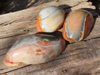 Polished Polychrome Jasper Domed Pieces  x 4 From Madagascar - Toprock Gemstones and Minerals 