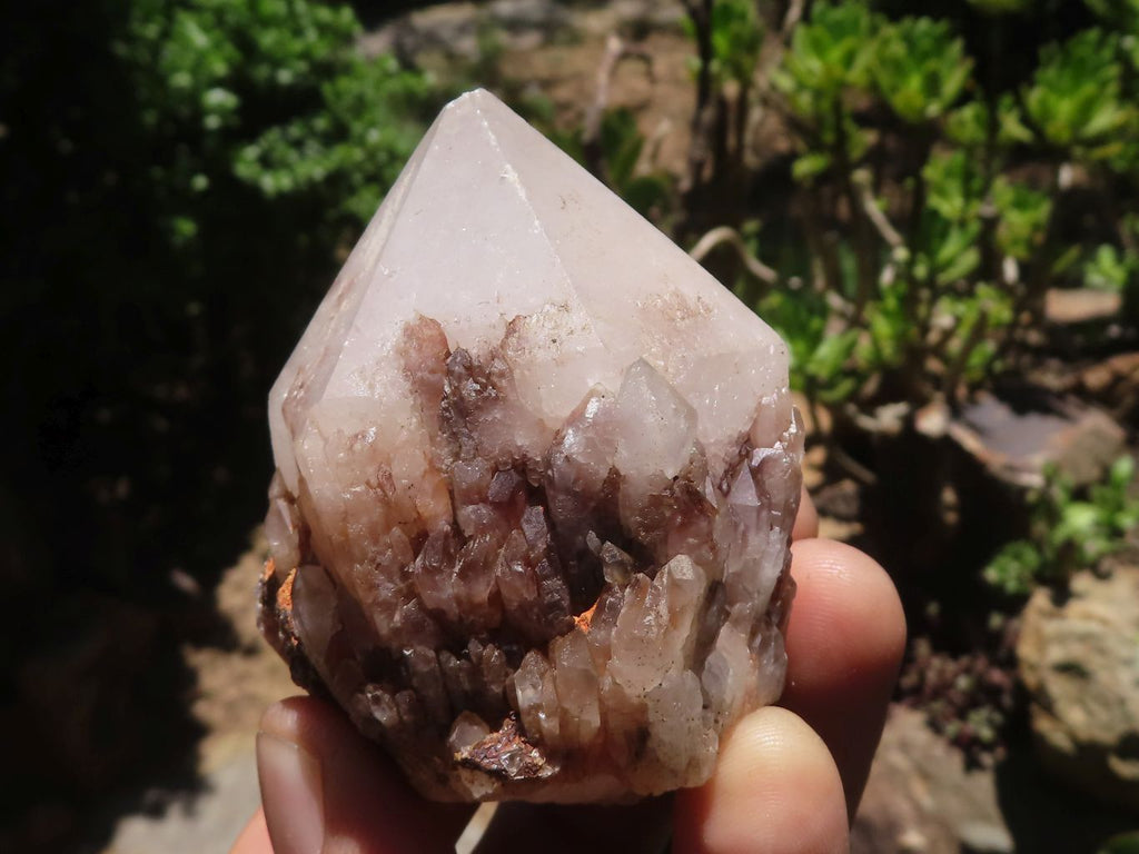 Natural Pineapple Candle Quartz Crystals x 18 From Madagascar - TopRock