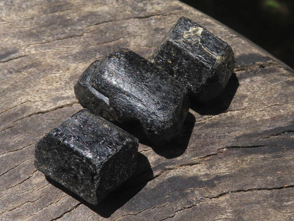 Natural Schorl Black Tourmaline Rough Crystals  x 2 Kg Lot From Zambia - TopRock
