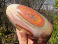 Polished Extra Large Polychrome Jasper Standing Free Form x 1 From Madagascar - Toprock Gemstones and Minerals 