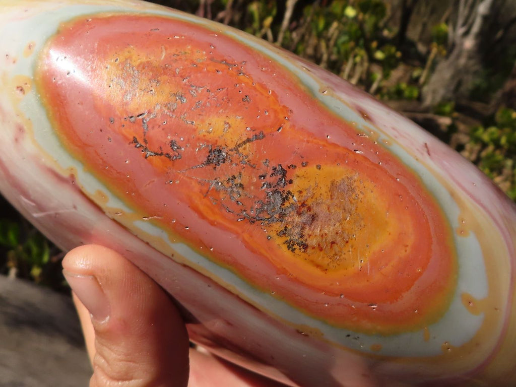 Polished Extra Large Polychrome Jasper Standing Free Form x 1 From Madagascar - Toprock Gemstones and Minerals 