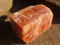 Natural New Sunset Orange Calcite Specimens  x 12 From Spitzkop, Namibia - Toprock Gemstones and Minerals 
