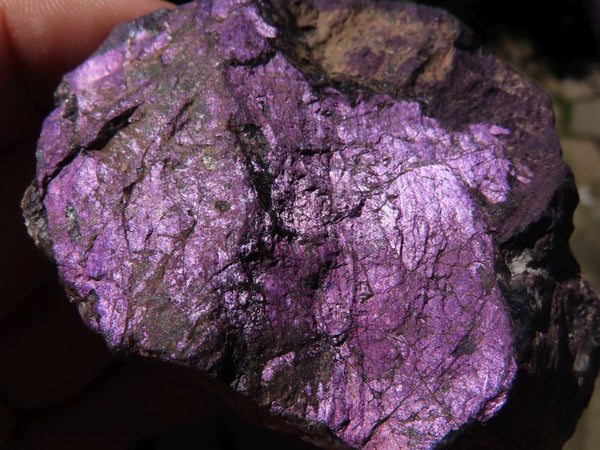 Natural Rare Selected Solid Purple Purpurite Cobbed Specimens x 12 From Erongo, Namibia - TopRock