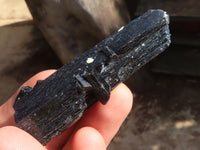 Natural Schorl Black Tourmaline Specimens  x 12 From Erongo, Namibia - Toprock Gemstones and Minerals 