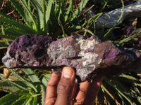 Natural Purpurite Rough Specimens x 2 From Namibia - TopRock