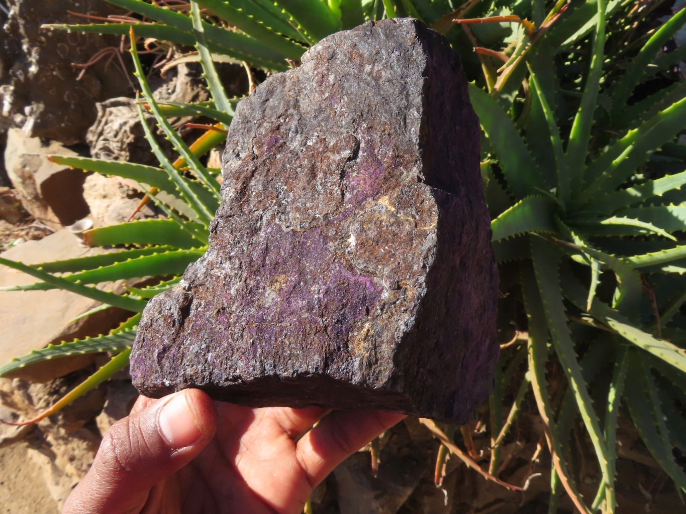 Natural Purpurite Rough Specimens x 2 From Namibia - TopRock