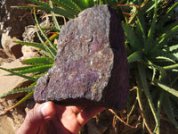 Natural Purpurite Rough Specimens x 2 From Namibia - TopRock