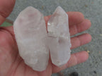 Natural Single Clear Quartz Crystals  x 26 From Mpika, Zambia - Toprock Gemstones and Minerals 
