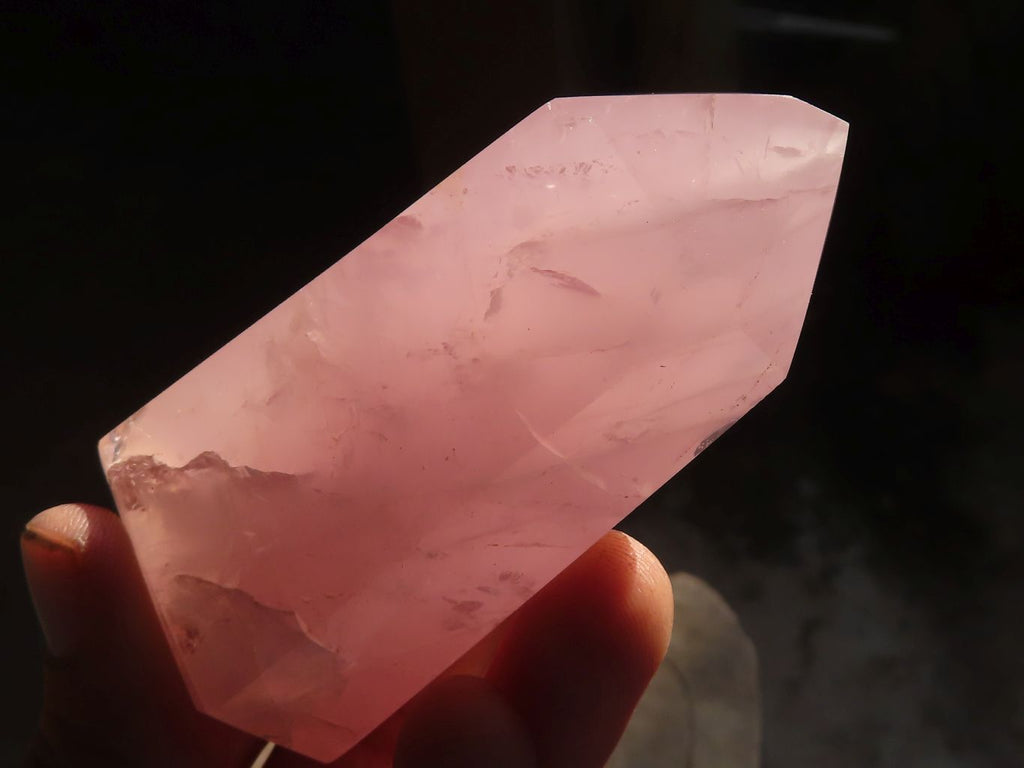 Polished Gemmy Pink Rose Quartz Points x 6 From Antsirabe, Madagascar - Toprock Gemstones and Minerals 
