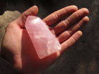 Polished Gemmy Pink Rose Quartz Points x 6 From Antsirabe, Madagascar - Toprock Gemstones and Minerals 