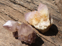 Natural Small Mixed Spirit Quartz Clusters  x 24 From Boekenhouthoek, South Africa - Toprock Gemstones and Minerals 