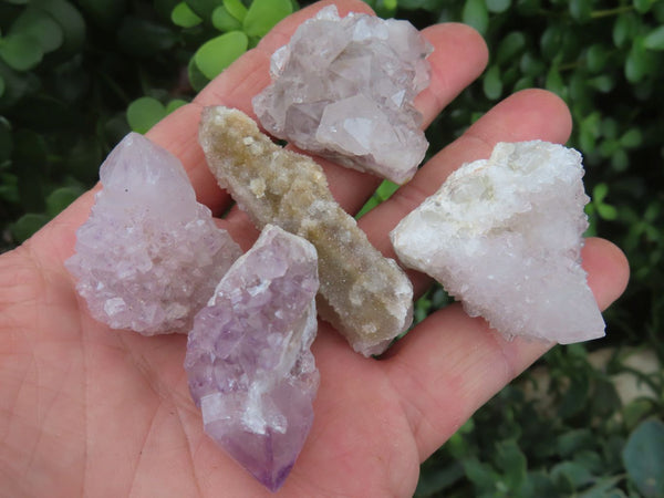 Natural Small Mixed Spirit Quartz Specimens  x 35 From Boekenhouthoek, South Africa - Toprock Gemstones and Minerals 