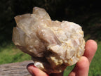 Natural Smokey Cascading Phantom Quartz Clusters x 2 From Luena, Congo - TopRock
