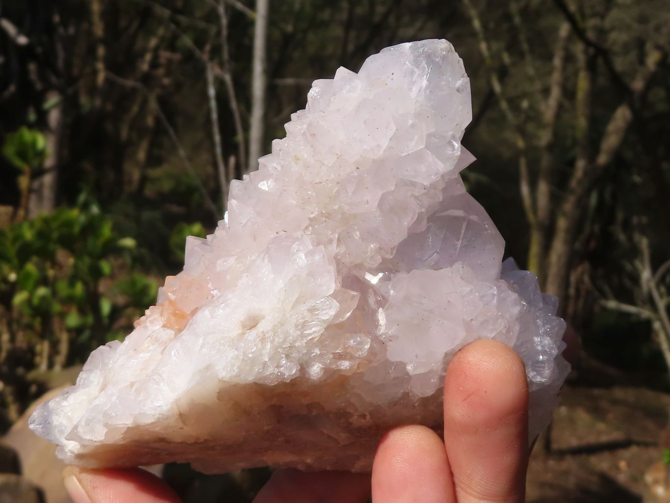 Natural Spirit Amethyst Quartz Clusters  x 3 From Boekenhouthoek, South Africa - Toprock Gemstones and Minerals 