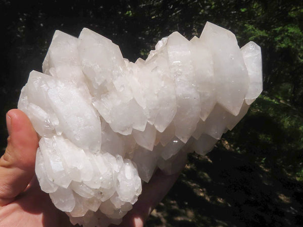 Natural Large Pineapple Candle Quartz Cluster  x 2 From Madagascar - TopRock
