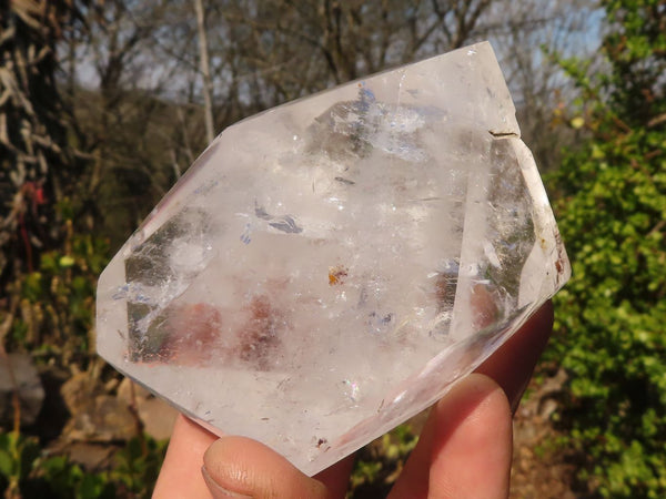 Polished Clear Quartz Crystal Points  x 6 From Madagascar - Toprock Gemstones and Minerals 