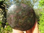 Polished Fluorescent Ruby Corundum In Chrome Verdite Free Forms x 5 From Zimbabwe - Toprock Gemstones and Minerals 