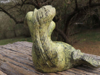 Polished Beautiful Hand Carved Mermaid Sculpture  x 1 From Zimbabwe - TopRock
