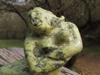 Polished Beautiful Hand Carved Mermaid Sculpture  x 1 From Zimbabwe - TopRock
