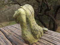 Polished Beautiful Hand Carved Mermaid Sculpture  x 1 From Zimbabwe - TopRock