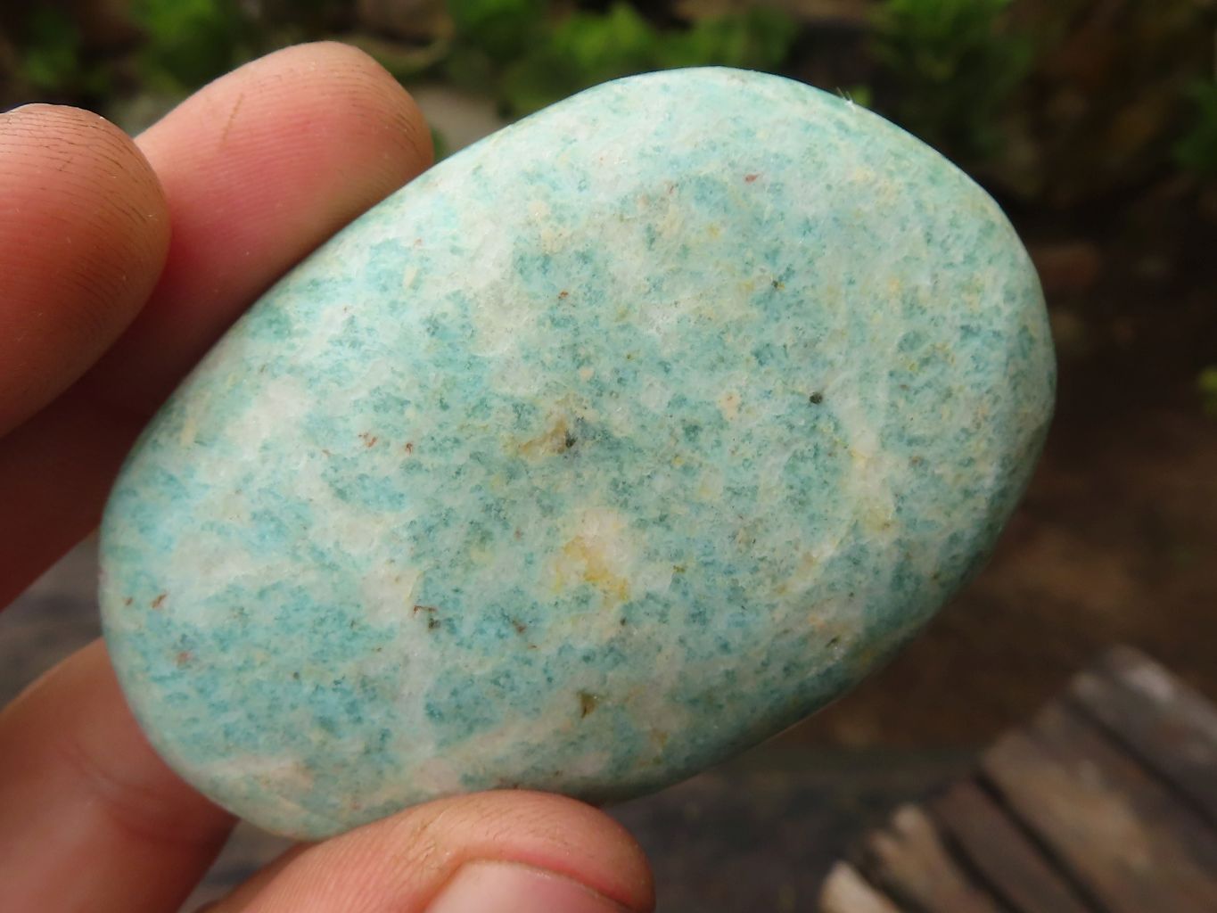 Polished Blue Kobi Amazonite Free Forms  x 24 From Zimbabwe - Toprock Gemstones and Minerals 