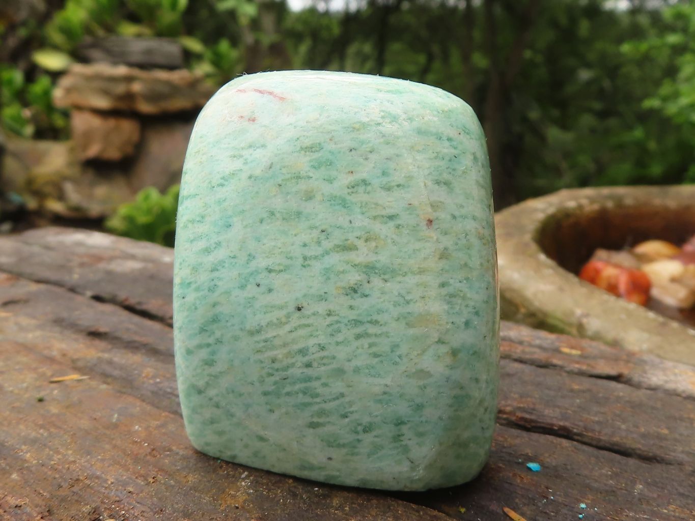 Polished Blue Kobi Amazonite Free Forms  x 24 From Zimbabwe - Toprock Gemstones and Minerals 