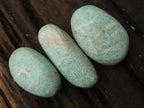 Polished Blue Kobi Amazonite Free Forms  x 24 From Zimbabwe - Toprock Gemstones and Minerals 