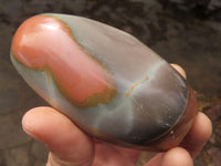 Polished One Side Polished Polychrome / Picasso Jasper Free Forms  x 7 From Madagascar - TopRock