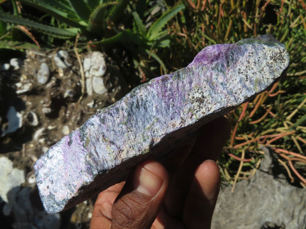 Natural Rare Stichtite & Green Serpentine Specimens x 2 From Barberton, South Africa - TopRock