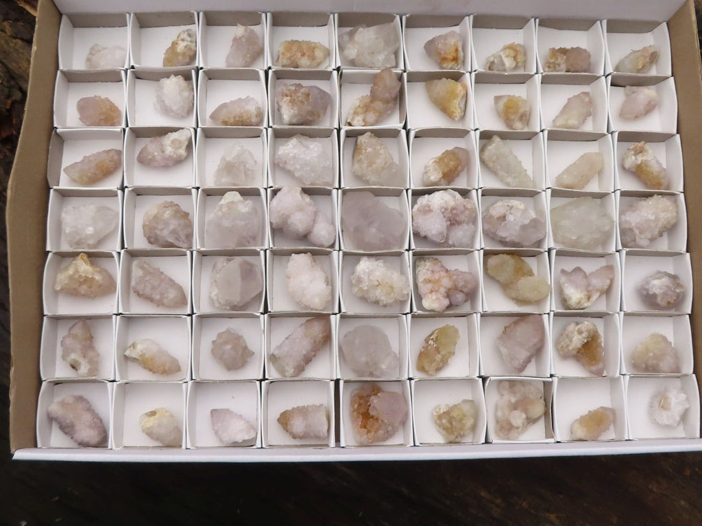 Natural Small Mixed Spirit Quartz Crystals  x 63 From Boekenhouthoek, South Africa - Toprock Gemstones and Minerals 