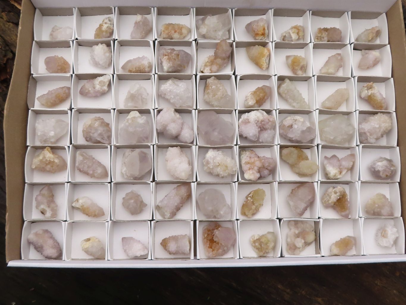 Natural Small Mixed Spirit Quartz Crystals  x 63 From Boekenhouthoek, South Africa - Toprock Gemstones and Minerals 