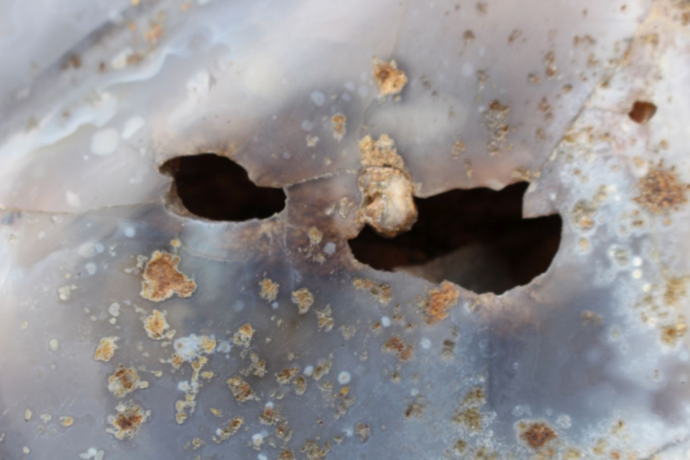 Polished Agate Geode With A Crystalline Golden Limonite Centre  x 1 From Madagascar - TopRock