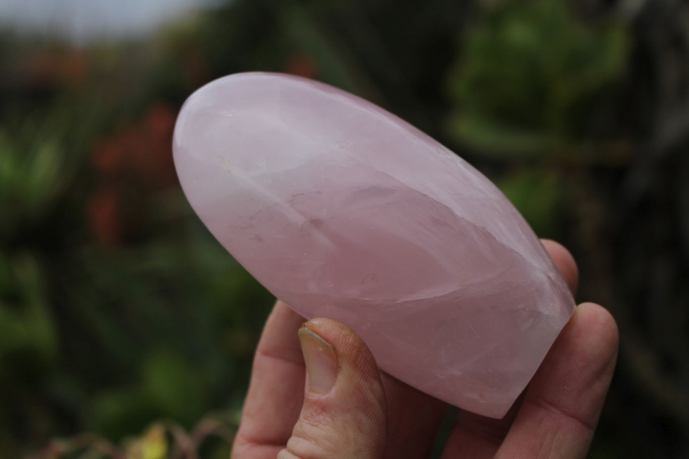 Polished Gemmy Pink Rose Quartz Standing Free Forms  x 3 From Ambatondrazaka, Madagascar - TopRock