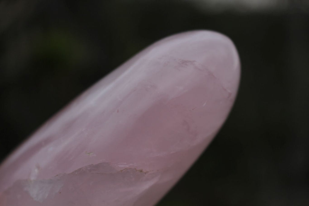 Polished Gemmy Pink Rose Quartz Standing Free Forms  x 3 From Ambatondrazaka, Madagascar - TopRock