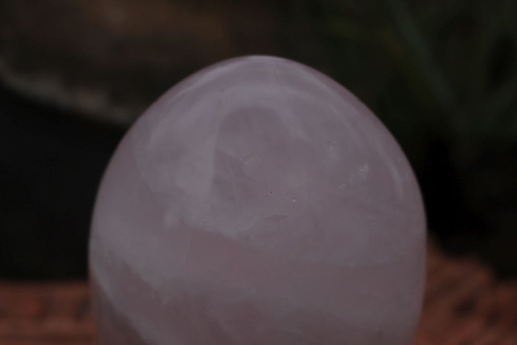 Polished Gemmy Pink Rose Quartz Standing Free Forms  x 3 From Ambatondrazaka, Madagascar - TopRock