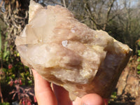 Natural Cascading Smokey Quartz Clusters x 2 From Luena, Congo - Toprock Gemstones and Minerals 