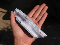 Natural Etched Blue Chalcedony Specimens  x 4 From Nsanje, Malawi - Toprock Gemstones and Minerals 
