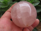 Polished Star Rose Quartz Spheres  x 3 From Madagascar - Toprock Gemstones and Minerals 