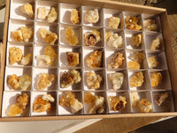 Natural Mini Limonite Quartz Clusters x 52 From Solwezi, Zambia - Toprock Gemstones and Minerals 