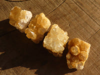 Natural Mini Limonite Quartz Clusters x 52 From Solwezi, Zambia - Toprock Gemstones and Minerals 