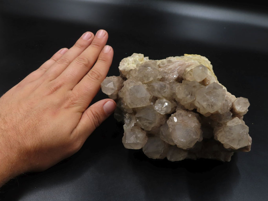 Natural Large Cascading White Phantom Smokey Quartz Cluster x 1 From Luena, Congo - TopRock