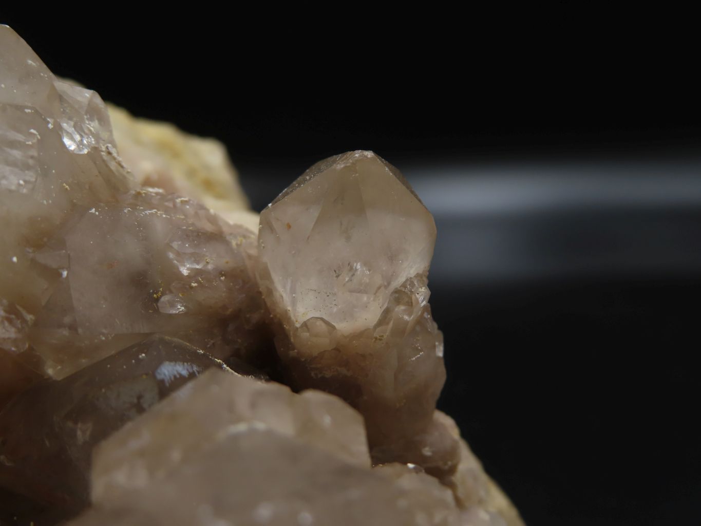 Natural Large Cascading White Phantom Smokey Quartz Cluster x 1 From Luena, Congo - TopRock