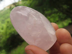Polished Pink Rose Quartz Standing Free Forms  x 6 From Ambatondrazaka, Madagascar - TopRock