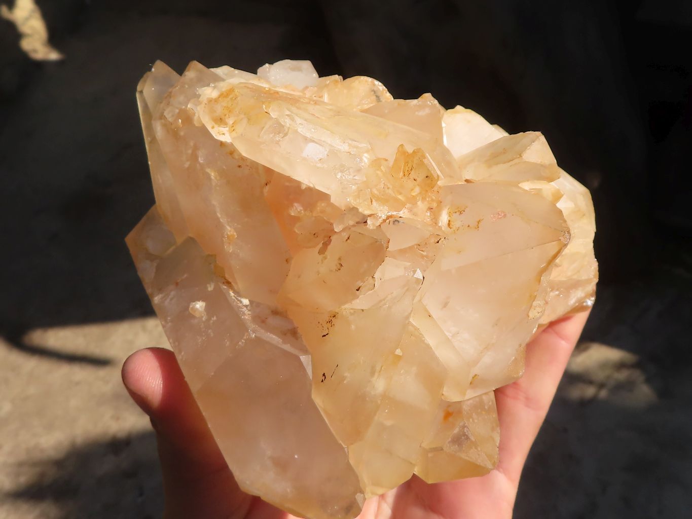 Natural Multi Terminated Floater Quartz Formations  x 3 From Madagascar - Toprock Gemstones and Minerals 