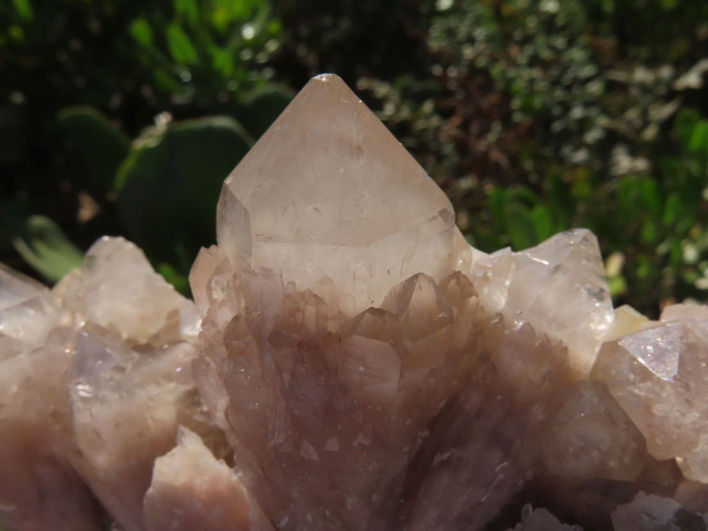 Natural White Phantom Cascading Quartz Specimen  x 3 From Lwena, Congo - TopRock