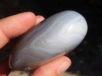 Polished Large Agate Hearts  x 6 From Madagascar - Toprock Gemstones and Minerals 