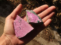 Natural Salrose Cobaltion Dolomite Specimens x 12 From Kakanda, Congo - Toprock Gemstones and Minerals 