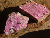 Natural Salrose Cobaltion Dolomite Specimens x 12 From Kakanda, Congo - Toprock Gemstones and Minerals 