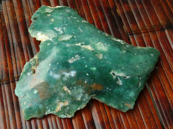 Polished  One Side Mtorolite Plates x 2 From Mutorashanga, Zimbabwe - TopRock